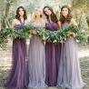 Buy cheap Hot Sale Gray And Purple Halter Chiffon Strapless Grace Evening Dress TSJY125 from wholesalers