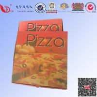 Buy cheap Beautiful corrugated pizza box for delivery/take away for sale product