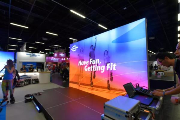 Buy cheap Coated Light Led Banner Display Removable Printed Advertising Background from wholesalers