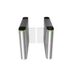 SUS304 Stainless Steel Swing Turnstile Gate Support IC/ID Card