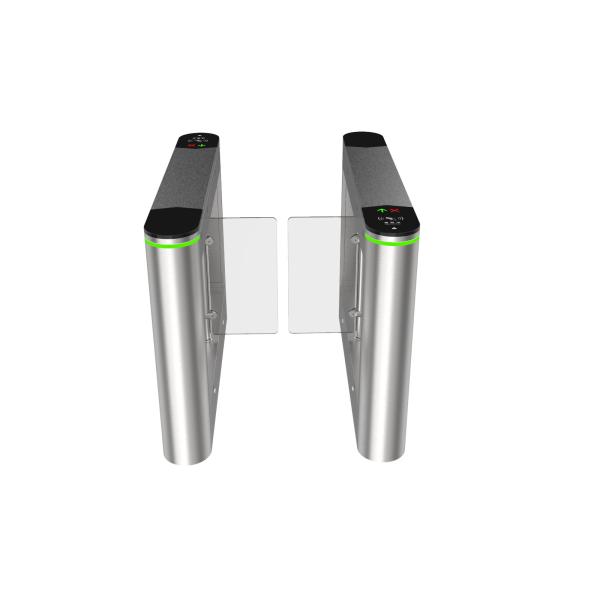 Buy cheap One Way Bi Directional 1050mm Width Swing Gate Turnstile from wholesalers