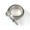 Buy cheap Turbo Downpipe Exhaust Stainless V-Band Bolt Clamp with Flange from wholesalers