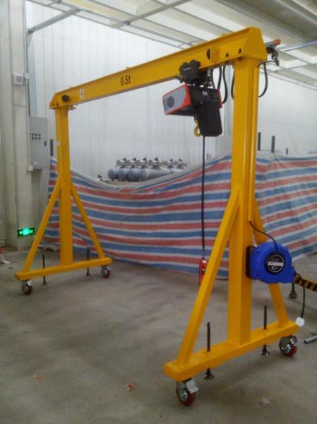 Buy cheap 5 Ton Single Girder Overhead Bridge Crane For Stone Yard from wholesalers