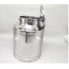Buy cheap Food grade 304 Stainless Steel Milk Can 50 Liters Large Capacity from wholesalers