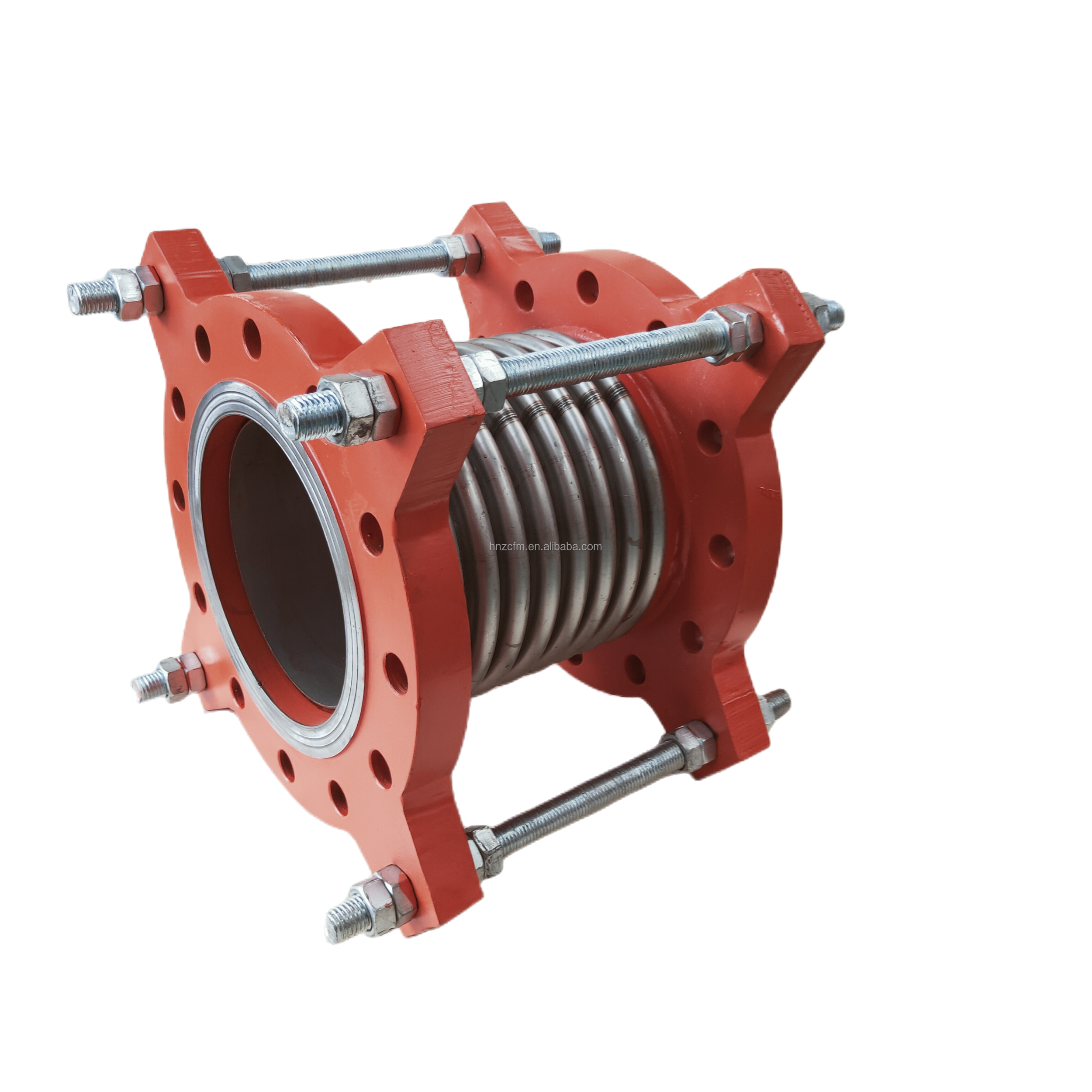Metal Bellows Packless Expansion Joints With Carbon Steel Flange Connection
