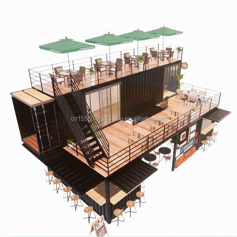 Container with Bathrooms and Kitchens Modern Rapid Construction of Modular Prefabricated Houses