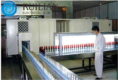 Buy cheap Cosmetic Bottle Coating Spraying Production Line 8KW from wholesalers