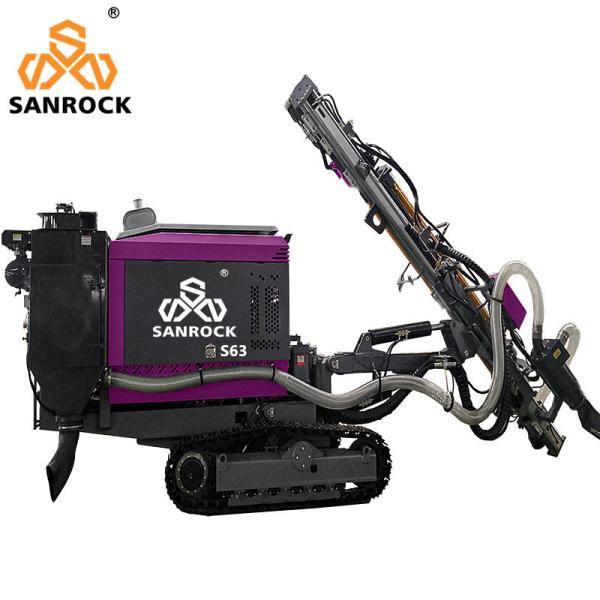 Buy cheap Integrated Blast Hole Drilling Machine Mining Hydraulic Diesel DTH Drilling Rig from wholesalers