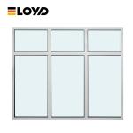 Hotel Sound Insulation Aluminium Fixed Glass Window Allstyle Custom