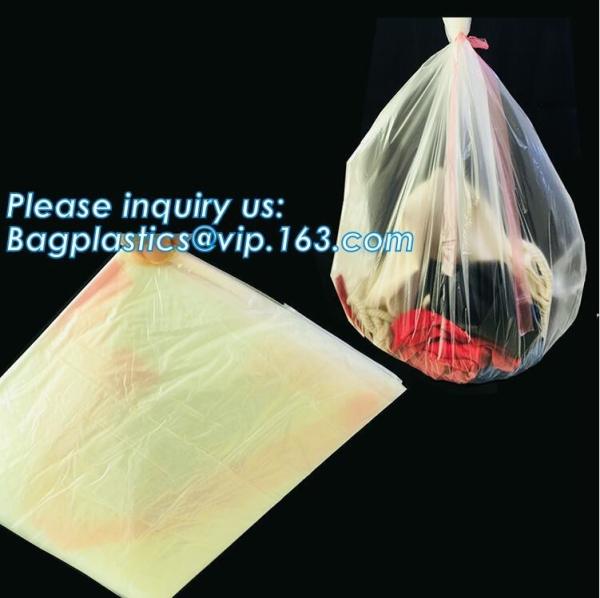PVA Water Soluble Laundry Bag Infectious Waste Plastic Biodegradable bags, hot