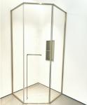 Surface Smooth Shower Glass Door Handle Erosion Resistant Universal Shower Door