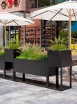Custom Application Square Round Stainless Steel Flowerpot Home Decoration