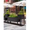 Buy cheap House Decoration Stainless Steel Flowerpot Strong Anti Corrosion Capability from wholesalers