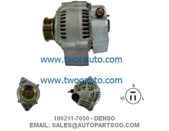 Buy cheap 100211-7050 100211-8030 - DENSO Alternator 12V 70A Alternadores from wholesalers