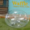 Buy cheap 0.2 mm PVC material transparent balloon sofa 1m for kids play on grass or sit on from wholesalers