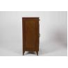 Buy cheap Medium Office Storage Cabinets Two Adjustable Shelves , Brown Storage Cabinet With Drawers from wholesalers