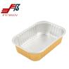 Buy cheap 500ml 40 Micron Aluminium Foil Food Containers Meal Tray With Lid Box from wholesalers