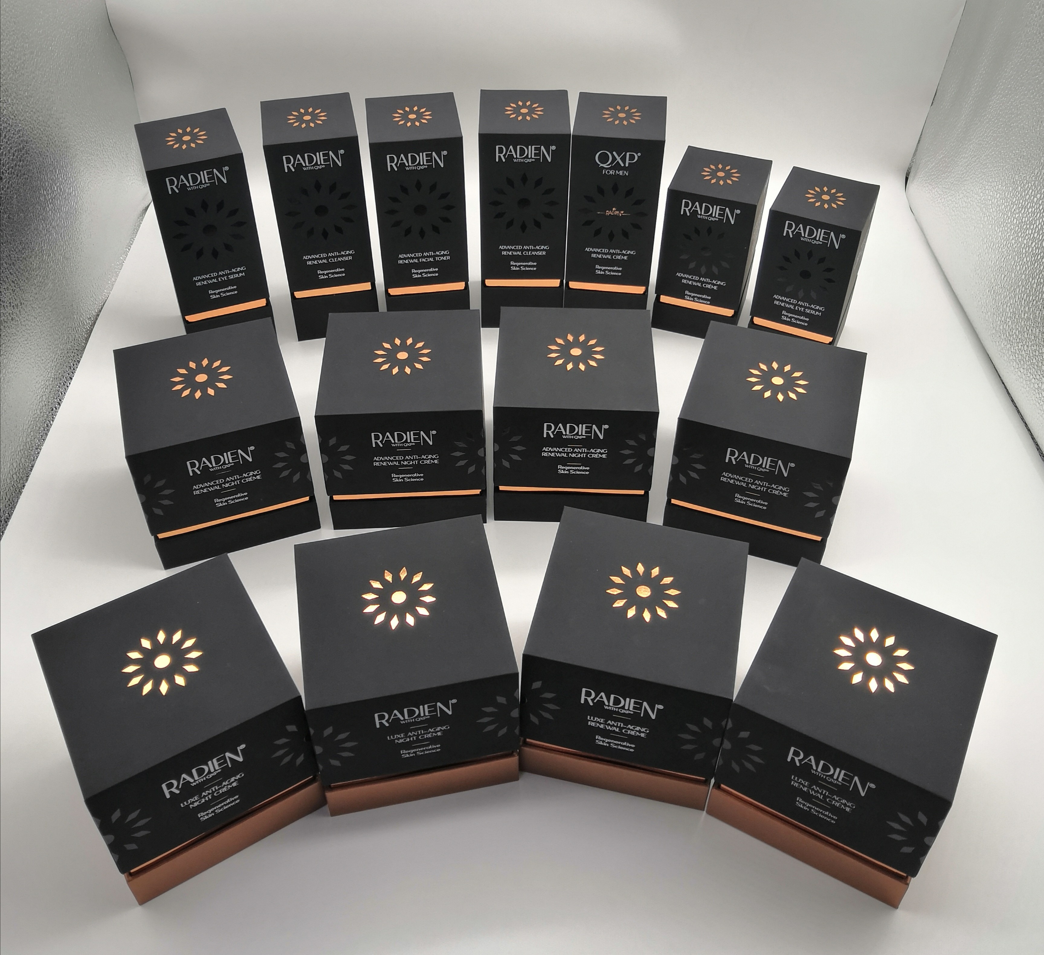 Face Cream Cosmetic Packaging Boxes FSC Rigid Men Women Cleanser Toner Outer