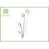 Buy cheap Black Red Color Bamboo BBQ Sticks For Kabobs 150mm Pick Up Food Usage from wholesalers
