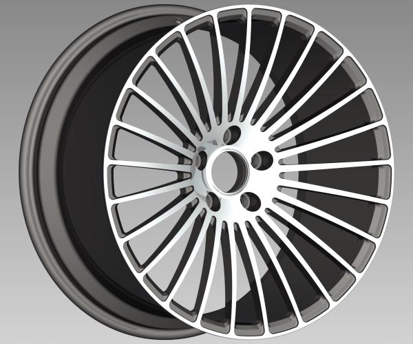 Buy cheap New Design 1 Piece Wheels Car Supplier Manufacture Forged Alloy Rims from wholesalers