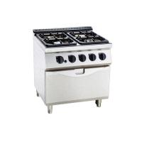 Buy cheap Gas 4 Burner Stove Gas Oven Western Kitchen Equipment 800*700*920mm product