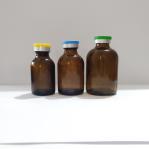 UPS Type II III Moulded Amber Glass Vial Pharmaceutical Glass Packaging 20ml