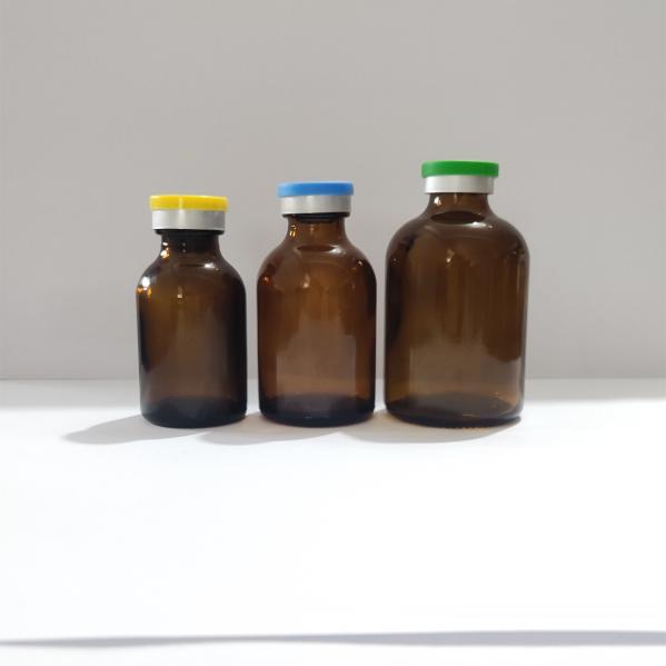 30ml 50ml 100ml Antibiotic Sterile Empty Glass Vials Amber Clear Injection Glass