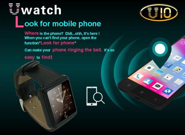 Buy cheap U Smart Watch Wrist WaterProof for iPhone Samsung Android Phones from wholesalers