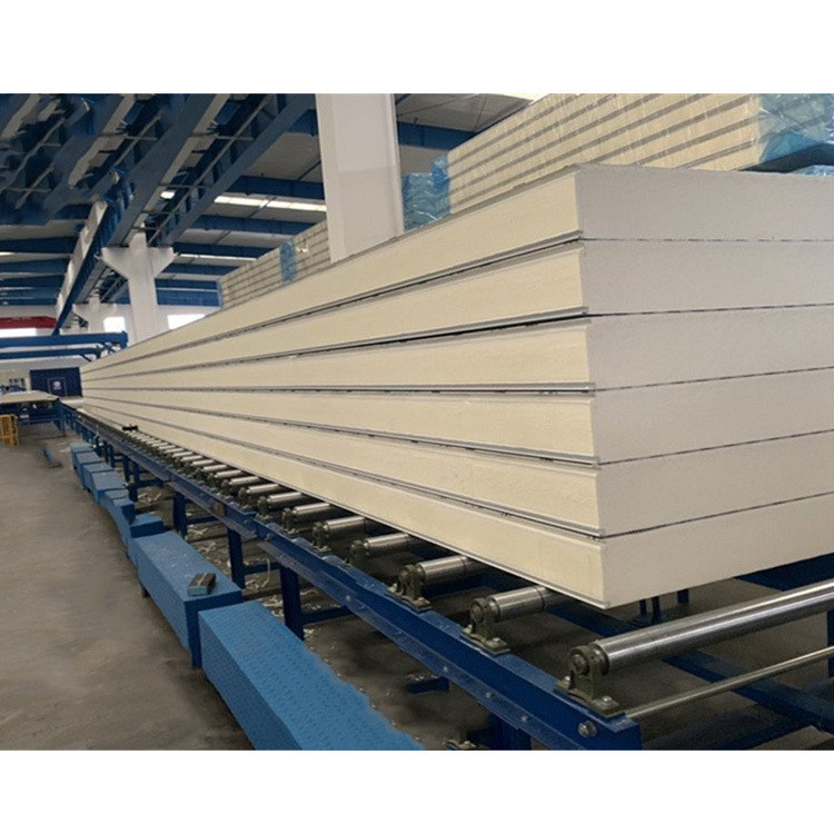 Pir Rigid Foam Color Steel Metal PU Sandwich Panel For Thermal Insulation