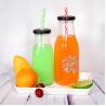 Buy cheap 500ml Clear Juice Bottle Airtight Glass Juice Containers Decal Printing from wholesalers