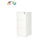 Buy cheap Metal 3 Drawers Vertical Filing Cabinets With Characteristic Curved Front from wholesalers