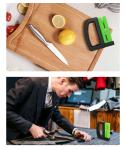 Amazon professional high quality kitchen knife sharpener mini promotion knife