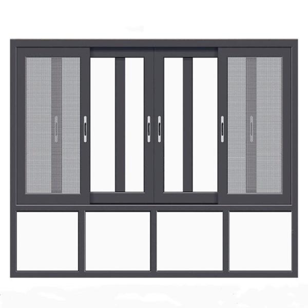 Buy cheap Stainless Steel Screen Netting Aluminum Thermal Break Sliding Windows with Technology from wholesalers
