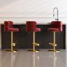 Buy cheap High Rebound Sponge Breakfast Bar Stools For Cafe / Kitchen / Hotel from wholesalers