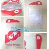 Buy cheap Zipper Pouch Plastic Cosmetic Bag Pouch Vinyl Slider Zipper Bag, Zipper slider clear shopping plastic packaging bags from wholesalers