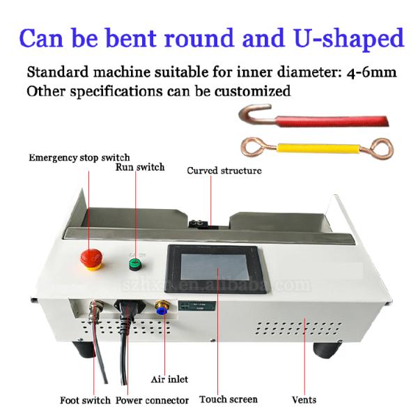 Semi-Automatic Copper Wire Looping Machine for Metal Wire Bending and Circular Arcs