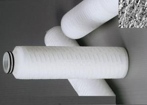 China Hydrophilic PTFE Membrane Pleated Cartridge Water Filter Parts For Ultra Pure Water Filtration on sale