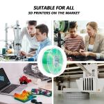 3D Printing Filament 200-240℃ 1.75mm Transparent gradient purple blue green PLA+