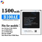 B100AE Cell Phone Battery for Samsung Galaxy Ace 3(GT-S7270) Replacement