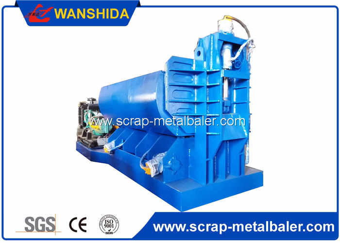PLC Automatic Control Light Scrap Metal Baler Logger Press Push Out Method Y83/D-3000B