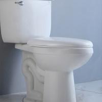 Buy cheap Siphon Jet 2 Piece Wall Hung Toilet Tall 10 Inch Two Piece Commode Elongated product