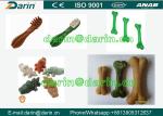 Darin Moulded Dental Care Dog Snacks Making Machine , animal food making machine