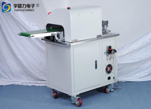 Buy cheap Low Cut Stress PCB Depaneling Machine , Adjustable Speed PCB Depanelizer from wholesalers