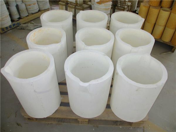 Buy cheap White Refractory Ceramic Crucibles Graphite Melting Crucible For Drying Burning from wholesalers