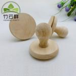 70mm Untreated Antique Wooden Stamps Handle Wooden Stamps