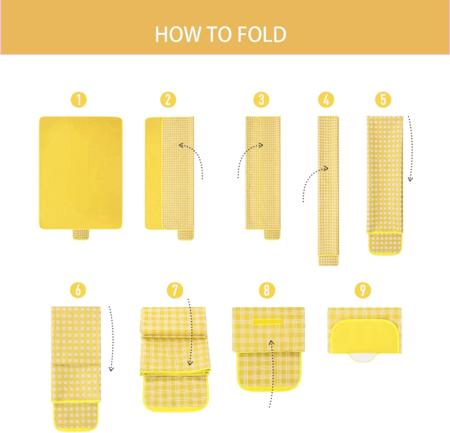 Foldable Water Resistance Sand Mat Picnic Blanket For Beach Camping Hiking Travel