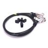 Buy cheap Qsfp Direct Attach Cable To 10g 4sfp Passive Copper Cable 30awg 28awg For Data Center from wholesalers