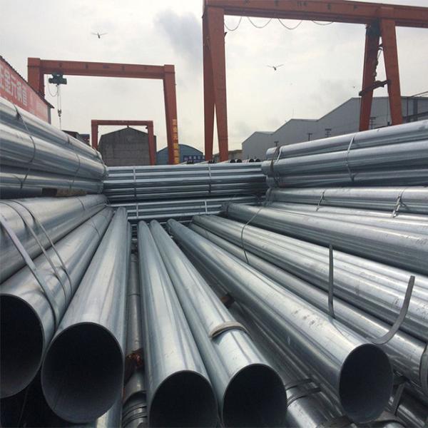 Quality 1 Inch 1.25&quot; 3 Inch 2 Inch Schedule 40 Galvanized Steel Pipe For Water Green House Round for sale