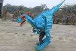 Buy cheap Adults Workers Realistic Raptor Costume Sunproof Colorized Lifelike Blue Color from wholesalers