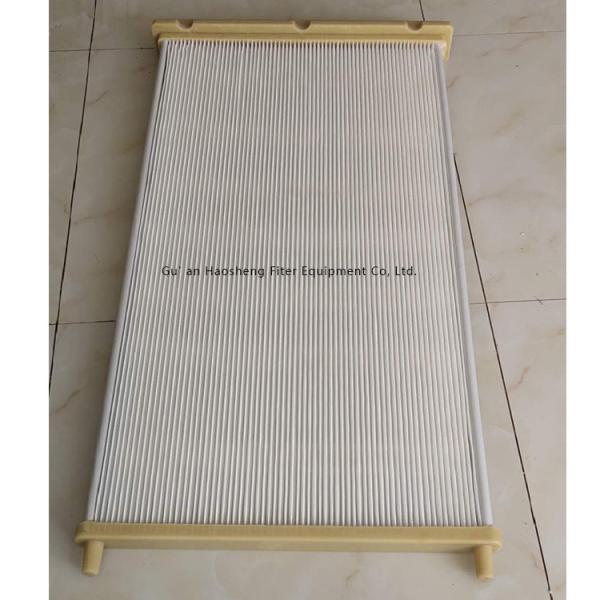Buy cheap 99.99% Polyester Coalescing Filter Cartridge Flat Type Dust Filter from wholesalers